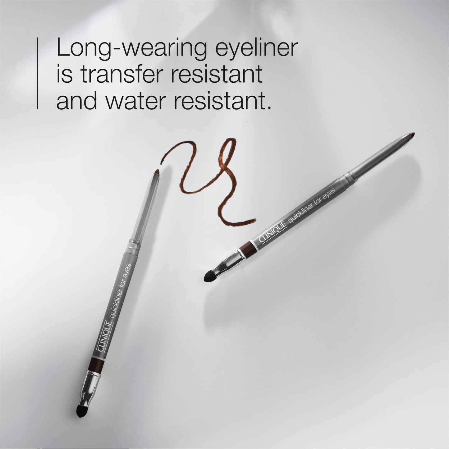 Clinique Quickliner For Eyes Eyeliner Pencil | Water Resistant, Smudge Resistant + Safe For Sensitive Eyes, Slate, 1 Count Beauty and Personal Care Clinique