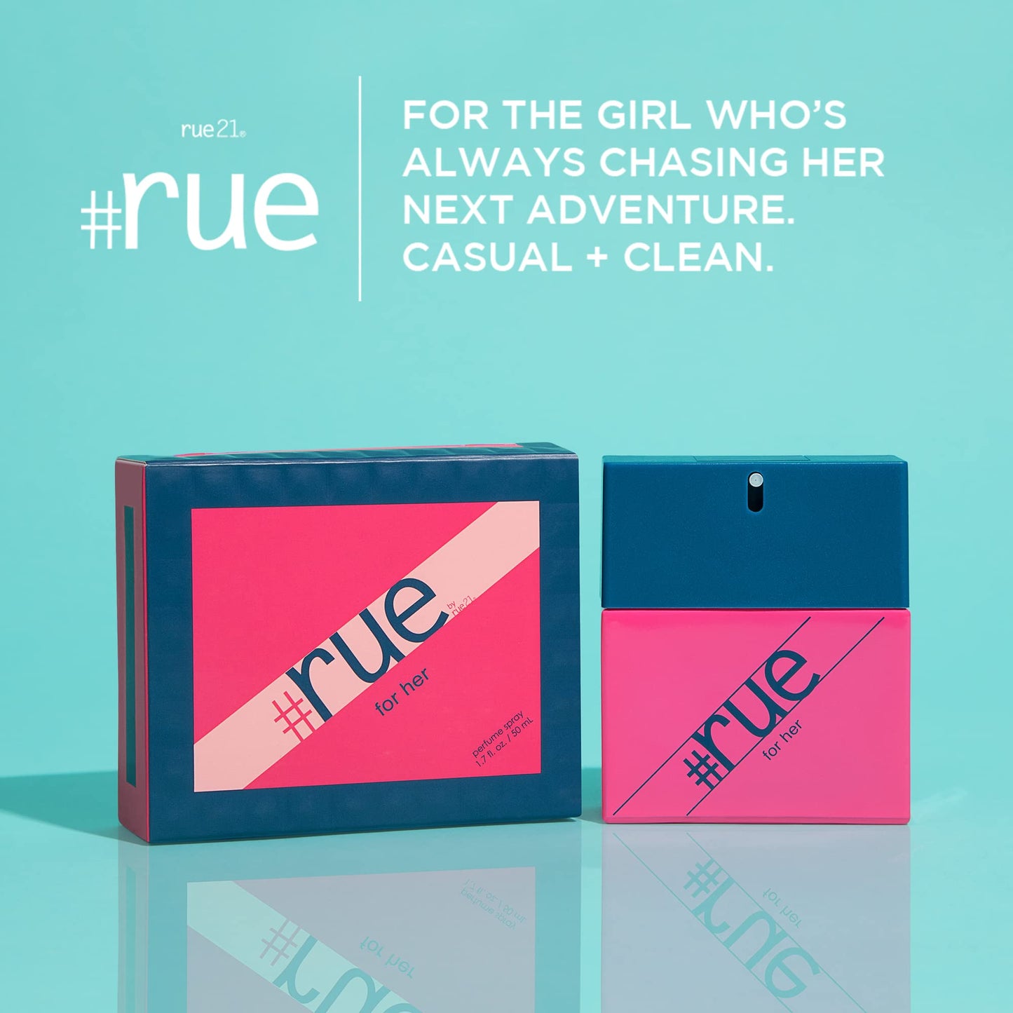 Rue 21 #rue Eau De Parfum Women's Perfume Spray - 1.7 fl oz (50 ml) Beauty & Personal Care Rue 21