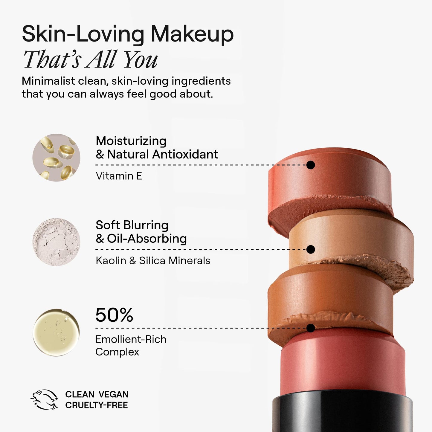 Nudestix Nudies Bronze All Over Matte Bronzing Stick - 3-in-1 Cream Bronzer for Cheeks, Eyes & Lips with Built-In Brush | Natural Contour & Sun-Kissed Beauty & Personal Care Nudestix