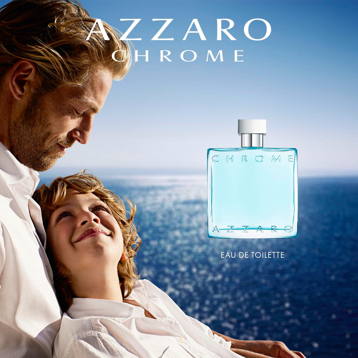 Azzaro Chrome Eau de Toilette Fresh Aquatic Men's Cologne - 1.6 Fl Oz