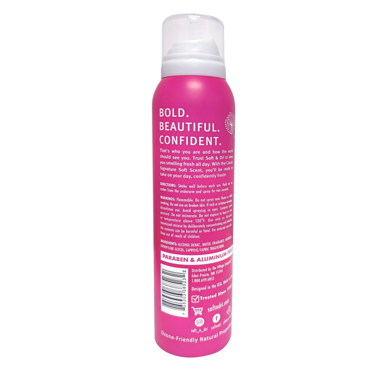 Soft & Dri Classic Signature Soft Scent Aerosol Deodorant, 4 oz Beauty and Personal Care Soft & Dri