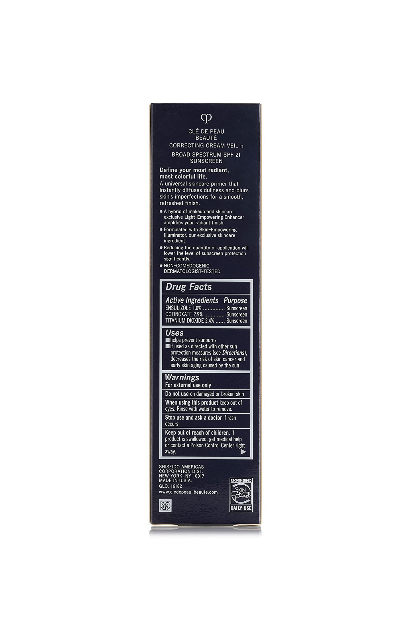 Clé de Peau Beauté, Correcting Cream Veil SPF 21, 1.4 fl oz Beauty & Personal Care Clé de Peau Beauté