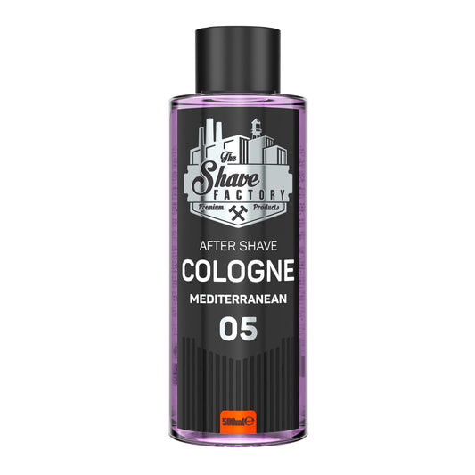 the shave factory After Shave Cologne Series - Cologne for Men, Aftershave for Men, Refreshes and Relieves Face and Skin (05 Mediterranean) Beauty & Personal Care the shave factory