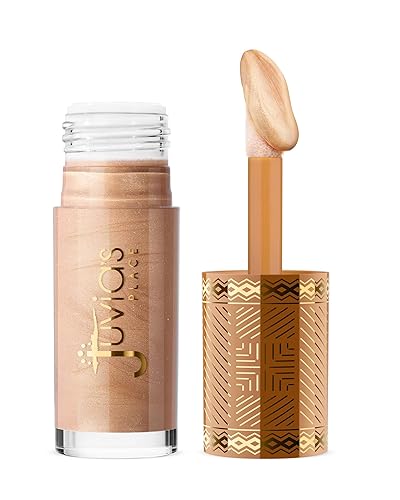 Juvia's Place Nubian Glow Liquid Luminizer - Radiant Highlighter for Face and Body, Buildable Shimmer, Versatile Shades for All Skin Tones Beauty & Personal Care Juvia's Place