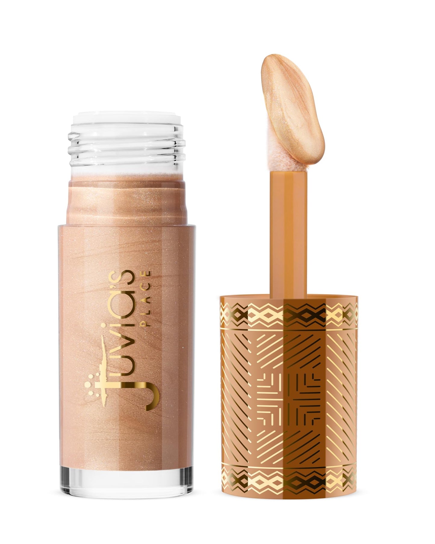 Juvia's Place Nubian Glow Liquid Luminizer - Radiant Highlighter for Face and Body, Buildable Shimmer, Versatile Shades for All Skin Tones Beauty & Personal Care Juvia's Place
