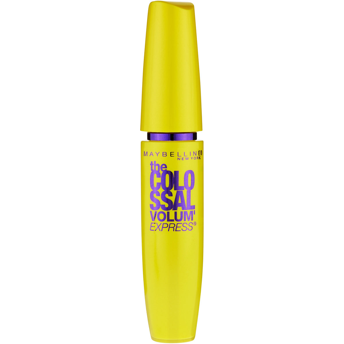 Maybelline Volum' Express The Colossal Washable Mascara, Volumizing, Glam Brown