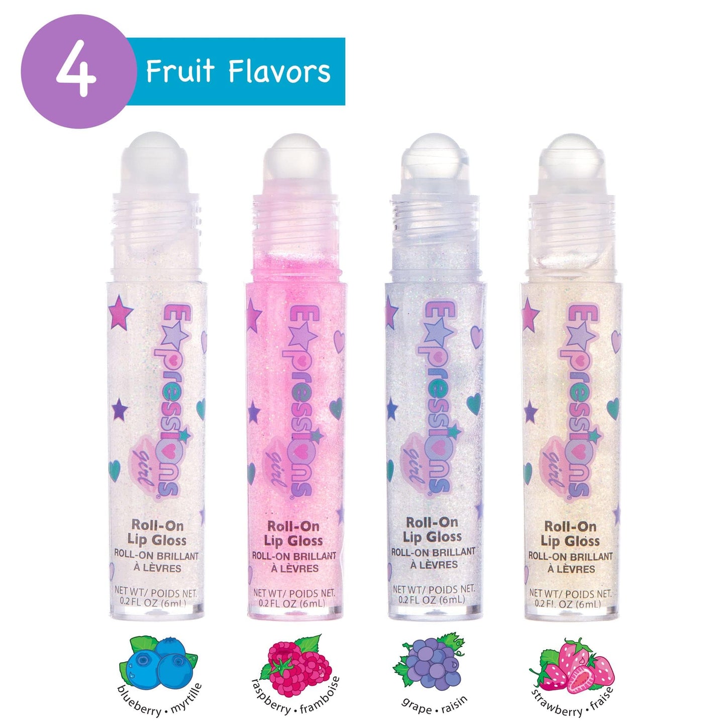 12pc Lip Gloss Necklace, Fruit Flavored Lip Gloss Set, Value Pack, Teen Girls Party Favors, Non Toxic Lip Gloss Necklaces For Girls Beauty & Personal Care EXPRESSIONS