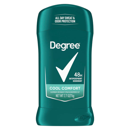 Degree Men Antiperspirant Deodorant Stick Cool Comfort 48 Hour Protection Non Irritating 2.7 oz Beauty & Personal Care Degree