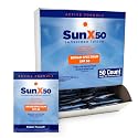 CoreTex Sun X 50 SPF Broad Spectrum Sunscreen Packets - Pack of 50 Paraben, Oxybenzone, Octinoxate, & Oil Free Sunscreen - No White Cast and Water Beauty & Personal Care CoreTex