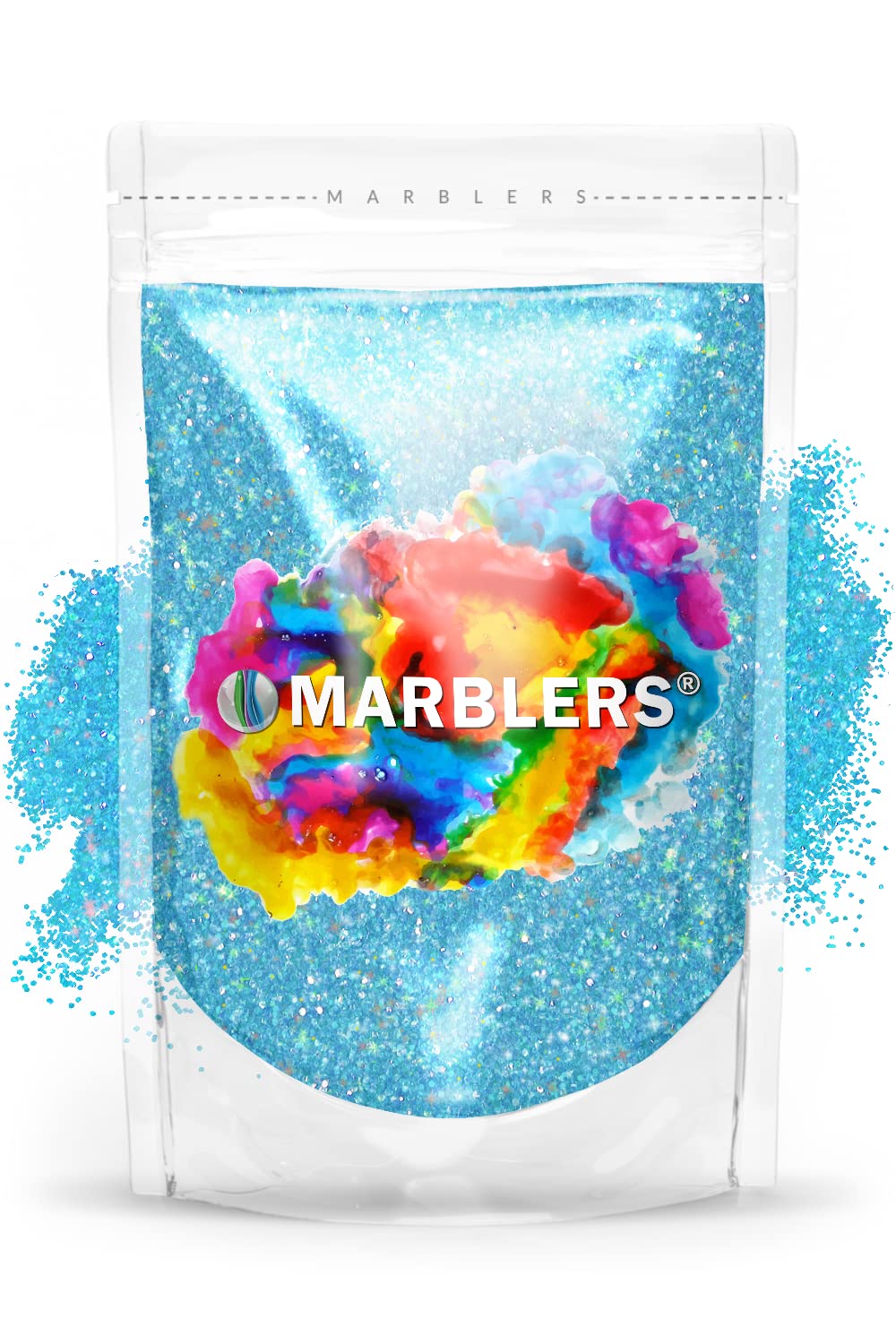 MARBLERS Holographic Glitter [Rainbow Sky] 3oz (85g) | Fine | Non-Toxic, Vegan, Cruelty-Free | Face, Body, Eyeshadow, Hair, Festival, Party Makeup | Beauty & Personal Care MARBLERS