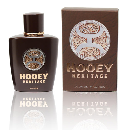 HOOEY Heritage Men’s Cologne - Sophisticated & Bold Fragrance for Men - Leather Saddle, Pine Needle Musk, Fresh Aquatic Breeze - Long-Lasting Men’s Beauty & Personal Care HOOEY