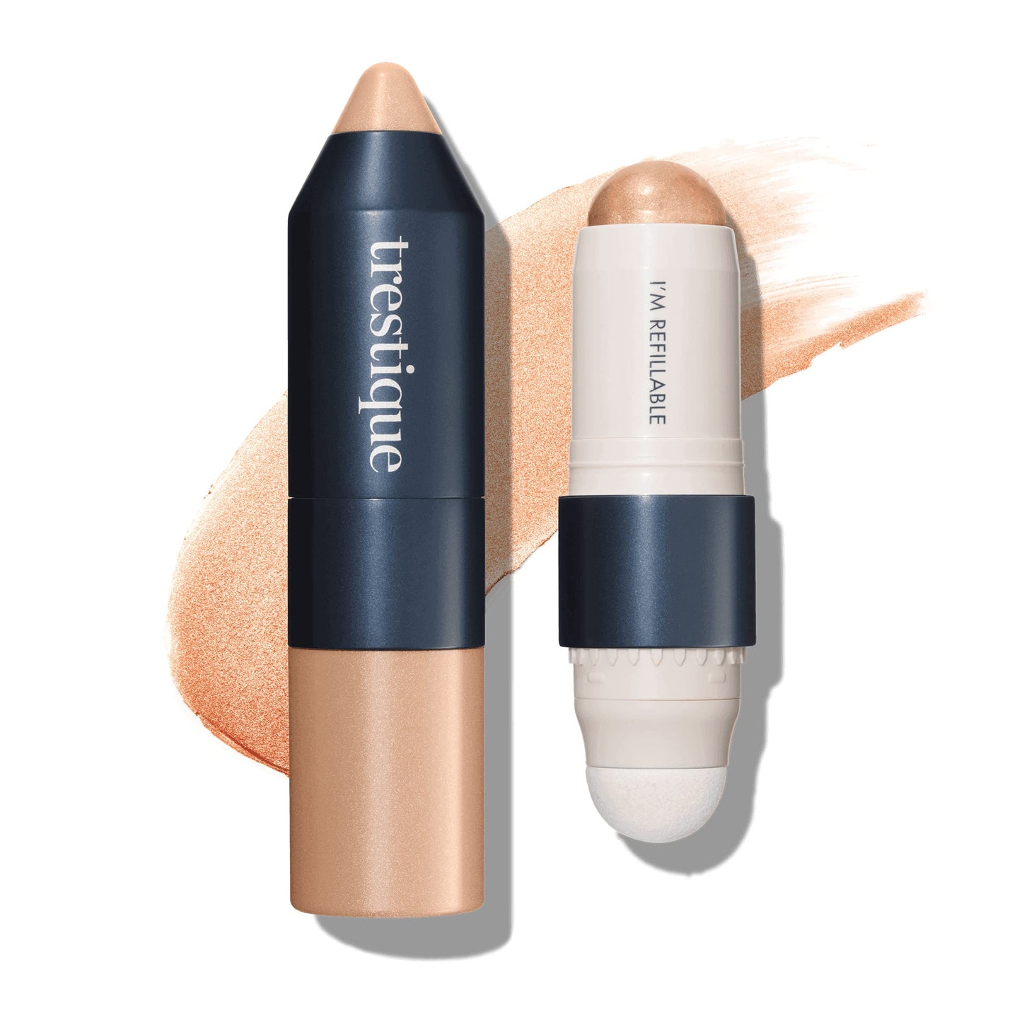 trestique Highlight Stick, Illuminator Makeup For Face, Highlighter Makeup Stick, Face Highlighter Bronzer - Refillable Beauty & Personal Care TRE'STIQUE