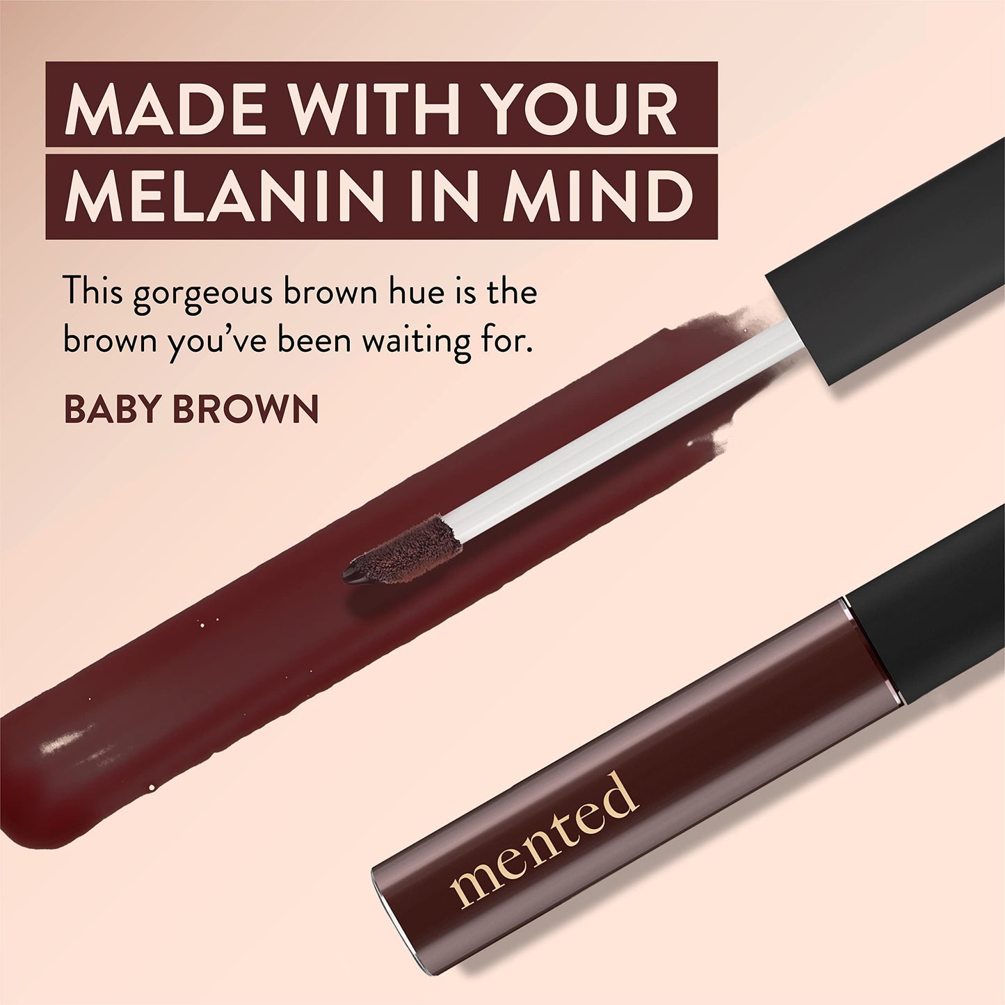 Mented Cosmetics Lip Gloss for Women Tinted Lip Balm Stain, Long Lasting Buildable Moisturizing Lipgloss Lipstick Topper, Made in USA, Cruelty Free Beauty & Personal Care Mented