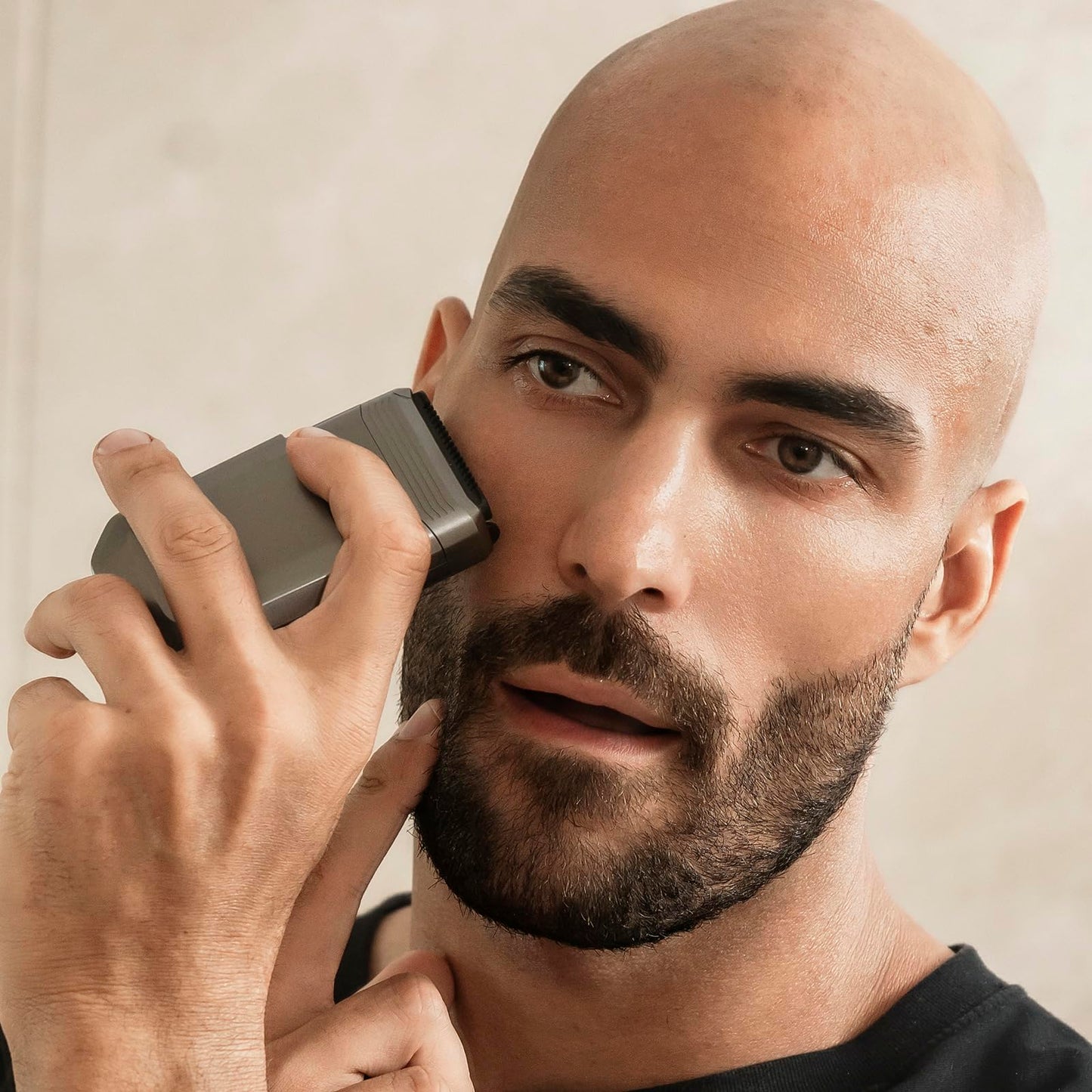 Electric Razors for Men Face - Compact Travel Electric Foil Shavers for Mens Bald Head - Small Portable Face and Head Shavers IPX7 Waterproof Wet Beauty and Personal Care Aesfee