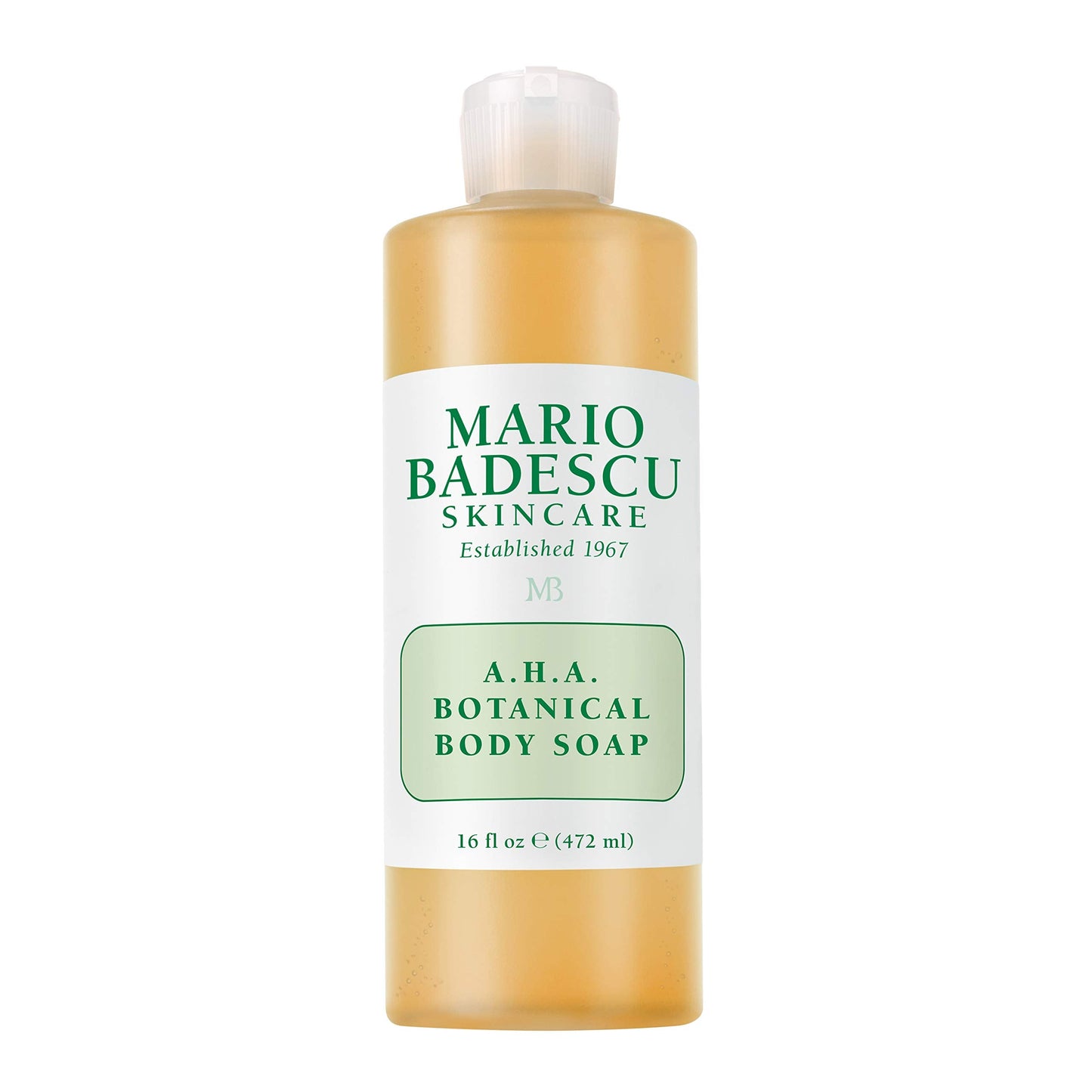 Mario Badescu AHA Botanical Body Wash Moisturizing, Clarifying and Gentle Exfoliating Body Wash for Brighter, Softer and Smoother Skin | Soap Infused Beauty & Personal Care Mario Badescu