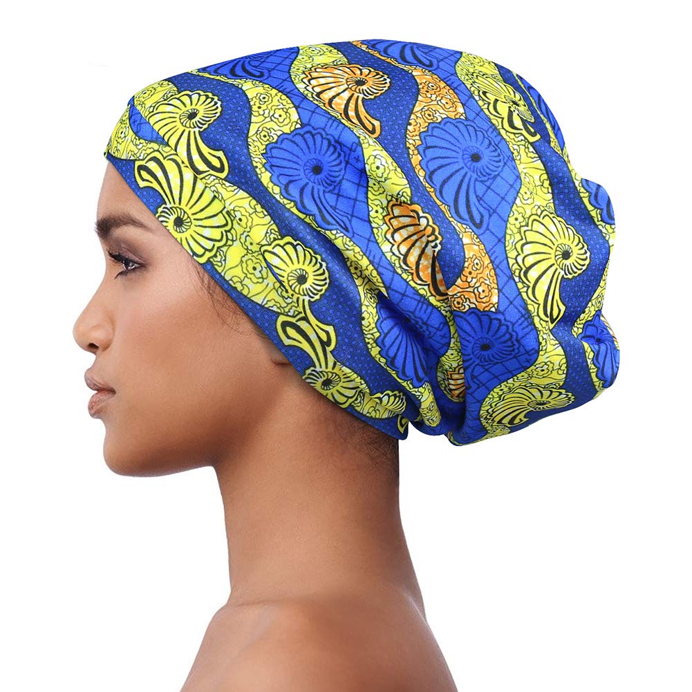 Curly Hair Head Wrap for Sleeping Women Satin Scarf Turban Beauty and Personal Care Alnorm