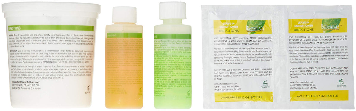 Soft And Beautiful Botanicals With Natural Plant And Butters Relaxer Kit Regular, 1 Ea (pack of 1)