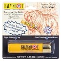 BALMSHOT Classic Natural Lip Balm SPF 15 - Beeswax Chapstick with Natural Oils & Vitamin E - 20-Gauge Shotgun Shell Brass Tube - Long Lasting, Heat Beauty & Personal Care Balmshot