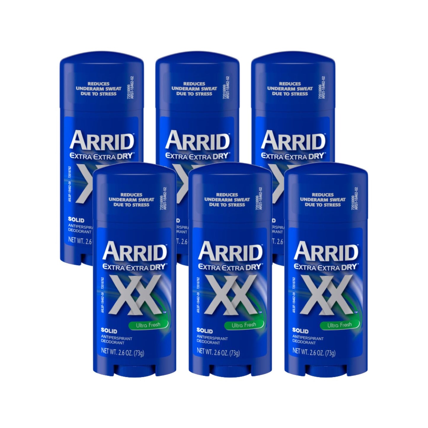Arrid Xx Solid Antiperspirant Deodorant Ultra Fresh 2.6 Oz (6 Pack) Beauty and Personal Care Arrid