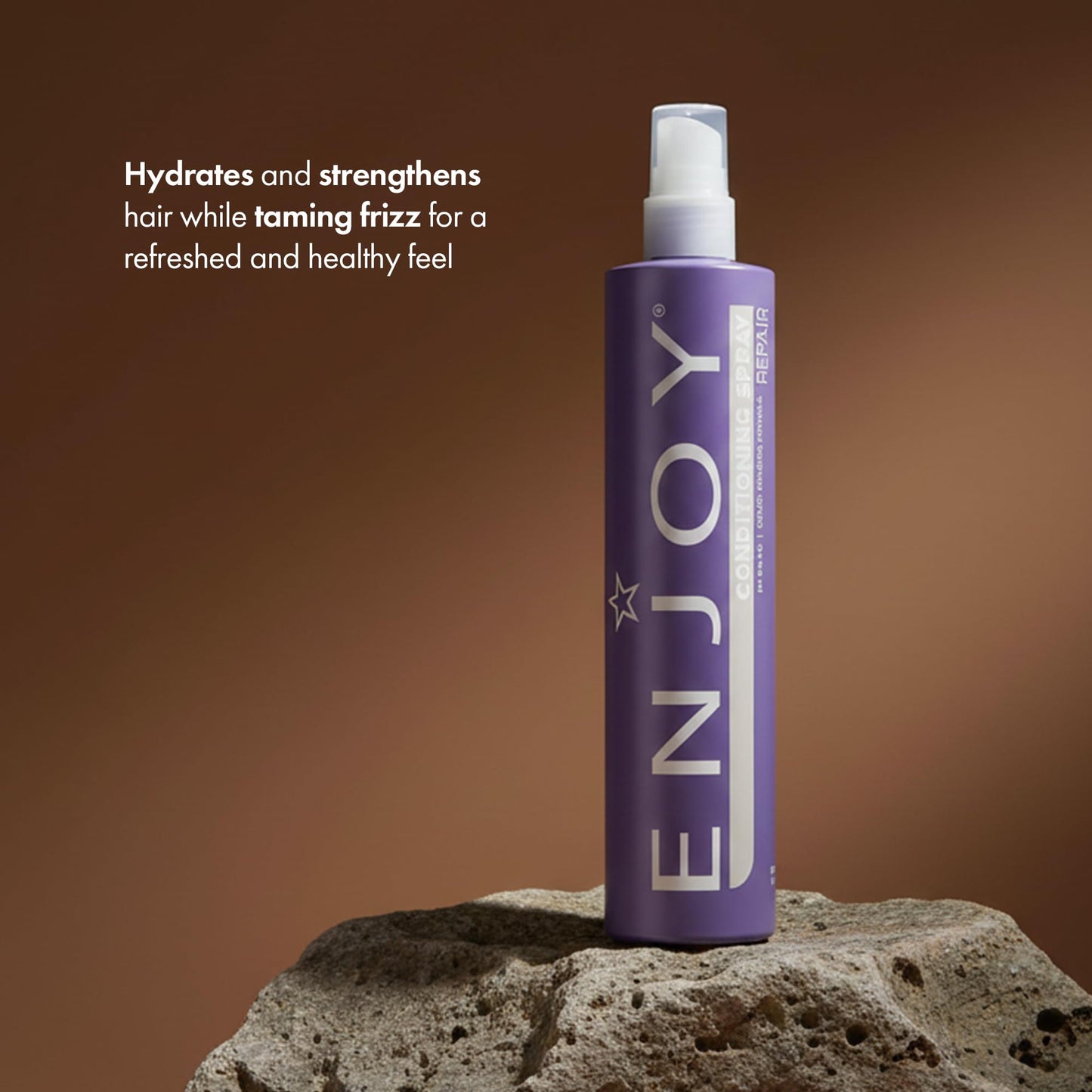Enjoy Conditioning Spray, Leave-In Detangler, Hydrating and Strengthening Mist for All Hair Types, Frizz Control and Styling Reactivator, pH 3.5-4.5 Beauty & Personal Care Enjoy
