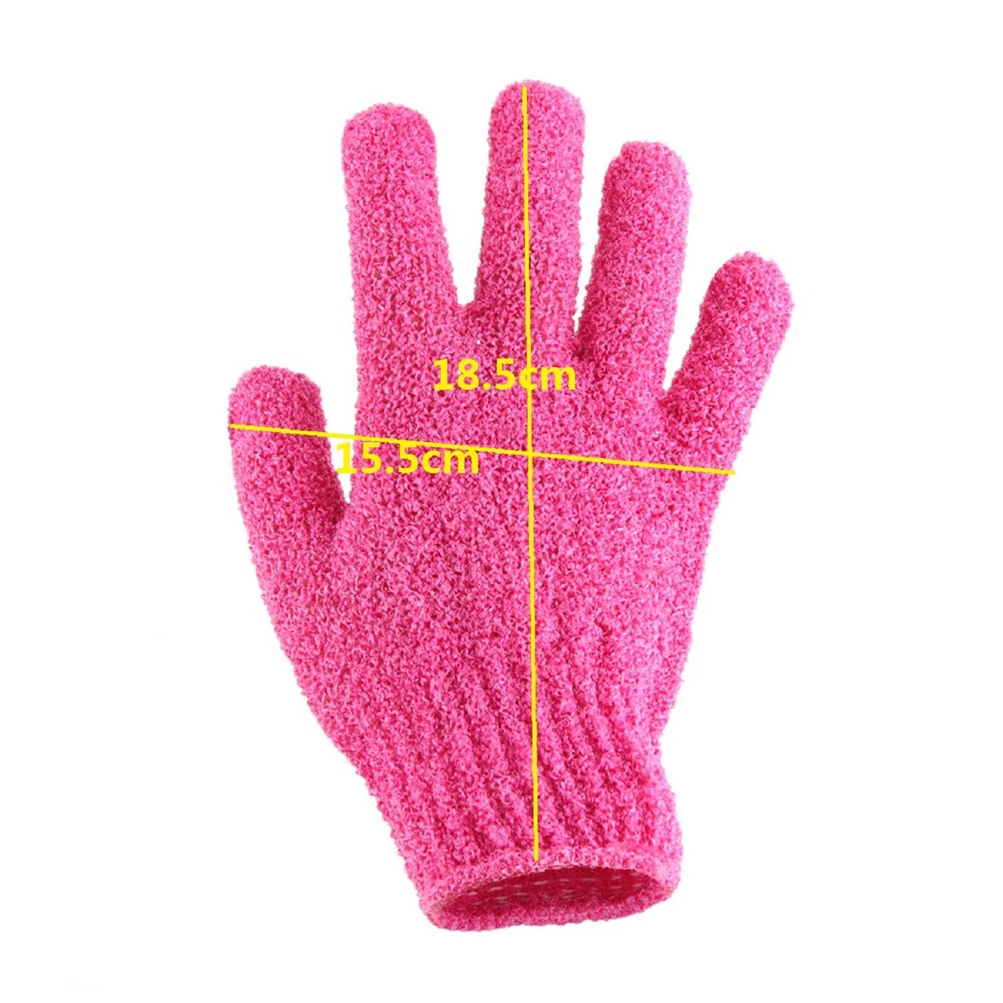 Exfoliating Shower Bath Gloves?4 Pair? Double Side Durable Nylon Shower Gloves Body Scrub Exfoliator & Bathing Accessories for Men,Women & Kids Bath Beauty & Personal Care YOTURO