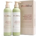 Rice Water Thinning Hair Shampoo & Conditioner - Anti Hair Loss - Regrowth & Thickening (Rice Shampoo and Conditioner (Green)) Beauty & Personal Care ProBliva