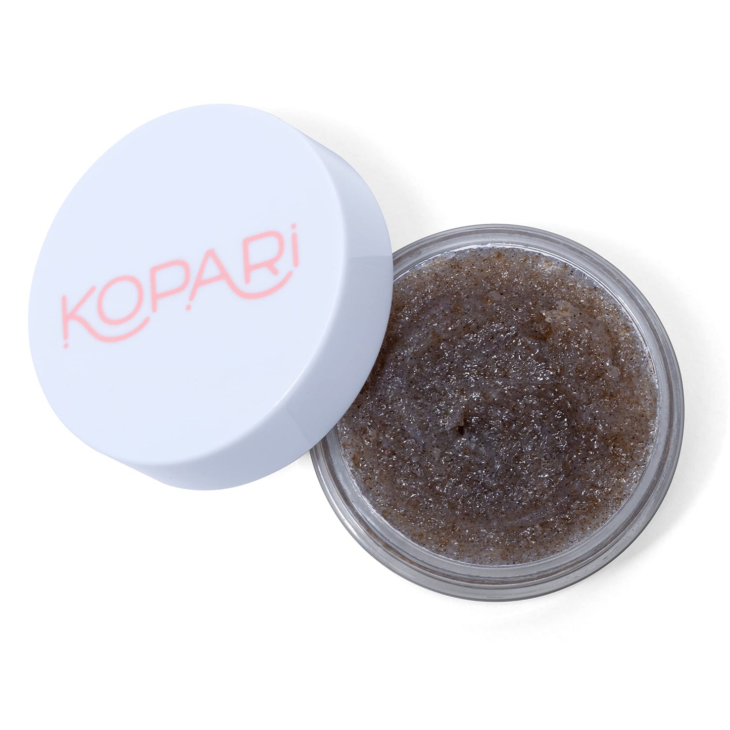 Kopari Coconut Lip Scrubby - Removes Dry Skin For Soft Lips - Volcanic Sand, Brown Sugar & Crushed Coconut Shells Hydrate Exfoliating Lip Scrub Beauty and Personal Care Kopari