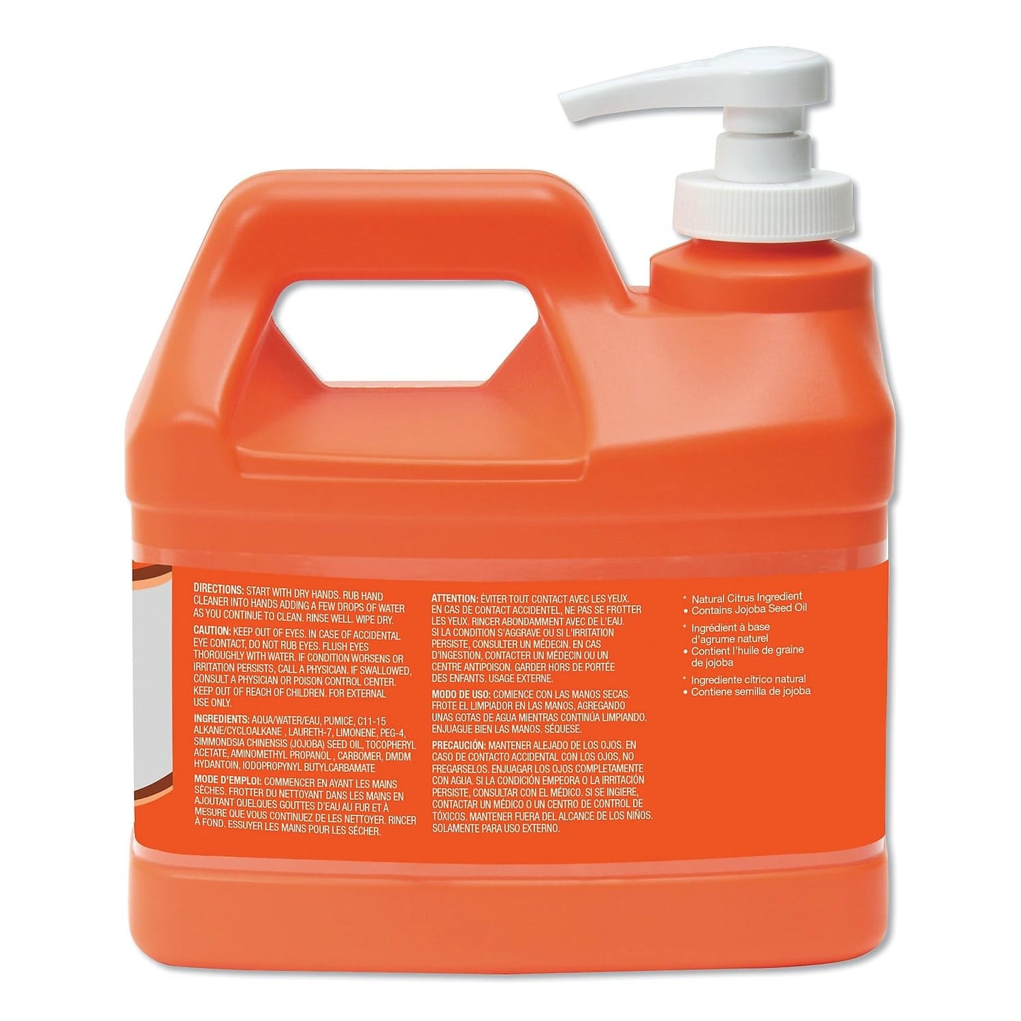 Gojo 0958-04-4PK Hand Cleaner (Natural Orange (4/.5Gal) Beauty & Personal Care GOJO