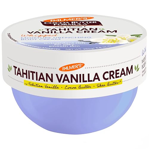 Palmer's Cocoa Butter Formula Body Cream, Moisture Drenching Tahitian Vanilla, 8.8 Oz, 72Hr Hydration with Shea Butter & Vitamin E for Softer Skin Beauty & Personal Care Palmer's
