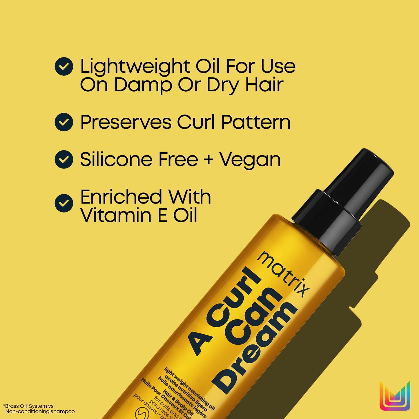 Matrix A Curl Can Dream Light-Weight Hair and Scalp Oil For Curly & Coily Hair - Controls Frizz, With Manuka Honey Extract, Silicone-Free, 4.4 Fl Oz Beauty & Personal Care MATRIX