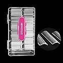 No C Curve Square Nail Tips XXL?Acrylic Nail Tips Square,SITELENABY 500 pcs Clear Fake Nails for Nail Salons,Nail Tech Must Have Beauty & Personal Care SITELENABY