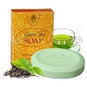 Madina Green Tea & Vitamin E Soap Bar - Antioxidant, Moisturizing, Hydrating, Skin Rejuvenating, Gentle Daily Cleanser, Vegetable-Based, For All Skin Beauty & Personal Care Madina