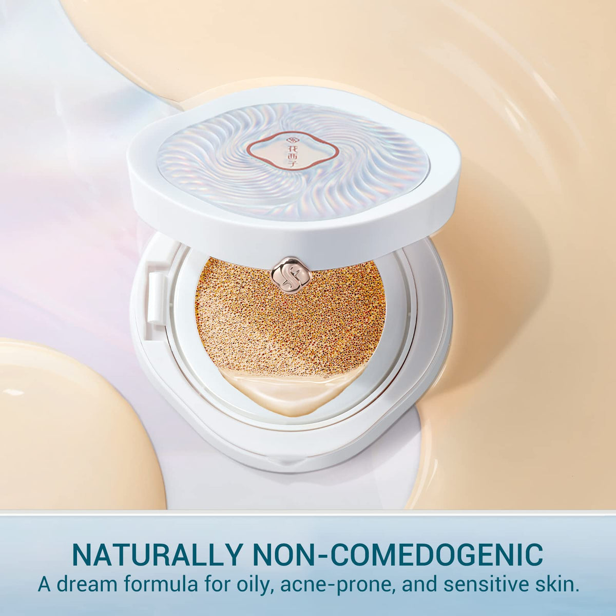 FLORASIS Flawless Jade Breathable Longwear Cushion Foundation (N30 Bathing Beauty) Beauty & Personal Care FLORASIS