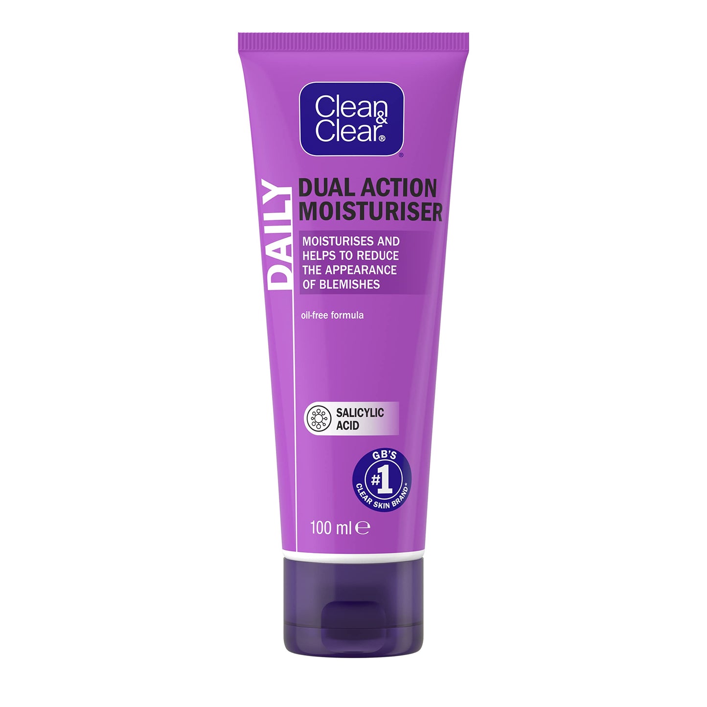 Clean and Clear Dual Action Moisturiser - 100 ml Beauty & Personal Care Clean & Clear