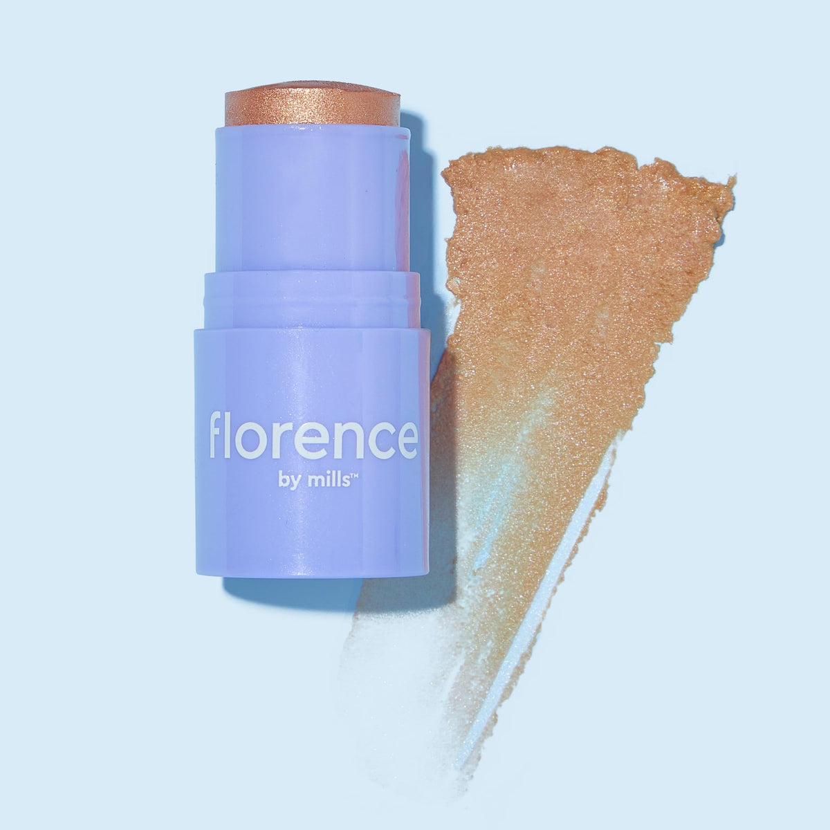 florence by mills Self Reflecting Highlighter Stick, Self Worth (bronze), 0.21 oz/ 6 g