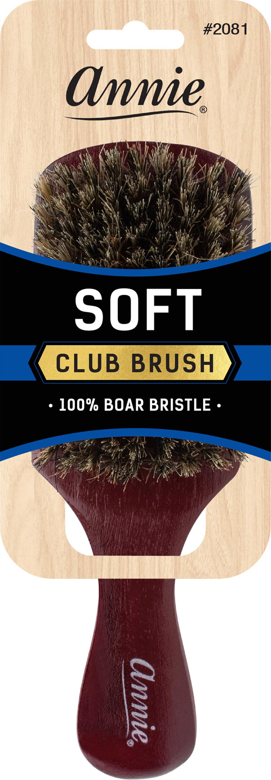 soft club 100% pure BOAR BRISTLE WAVE HAIR BRUSH durag MAN Beauty & Personal Care Annie