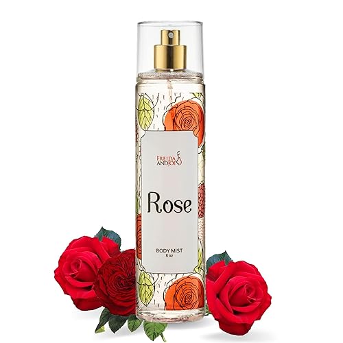 Freida and Joe Rose Elegance Fine Fragrance Body Mist Spray Capturing Timeless Allure of Blooming Roses, 8 oz Spray Bottle Ideal for Gifting, Stocking Beauty & Personal Care Freida and Joe