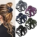 ATODEN Large Octopus Matte Jumbo Hair Clips for Thick Hair - 5 Pieces 3.15" Cute Giant Jaw Clips for Women Beauty & Personal Care Atoden