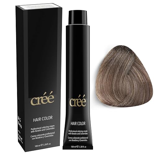Cree Professional 8.11 - Intense Ash Light Blond Permanent Hair Color - Long Lasting, Rich Vibrant - Gray Coverage 100ml - 3.4 fl.oz. Beauty & Personal Care Créé