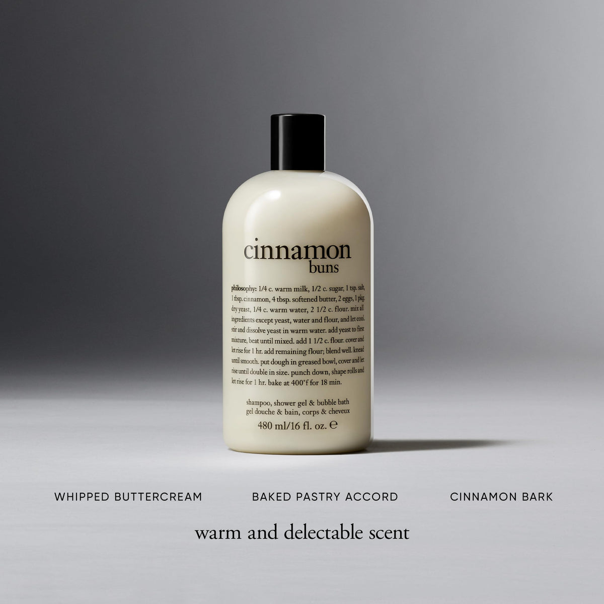 philosophy cinnamon bun shampoo, shower gel & bubble bath, 16 oz Beauty & Personal Care philosophy