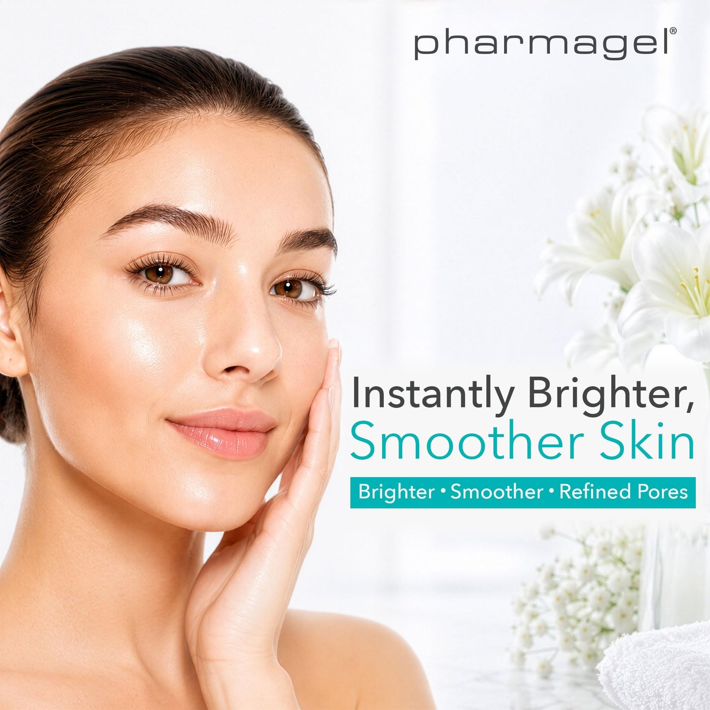 Pharmagel Enzyme Ex-Cell - Gentle Papaya Face Exfoliator Scrub for All Skin Types - 6 Ounces Beauty & Personal Care Pharmagel