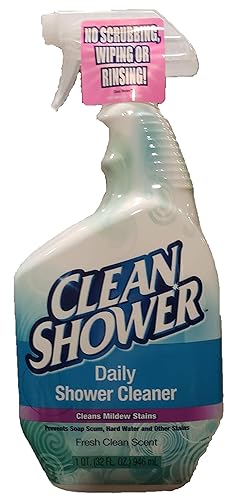 3 Pk. Scrub Free Clean Shower Daily Shower Cleaner 32 fl oz (96 fl oz Total) Beauty & Personal Care Clean Shower