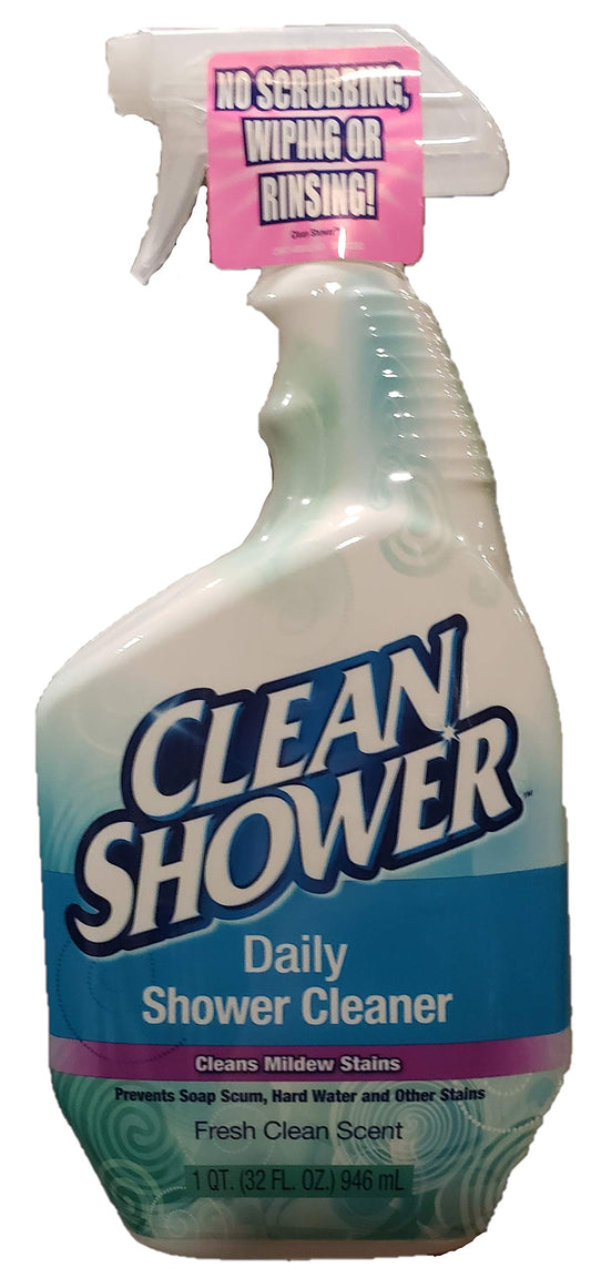 3 Pk. Scrub Free Clean Shower Daily Shower Cleaner 32 fl oz (96 fl oz Total) Beauty & Personal Care Clean Shower