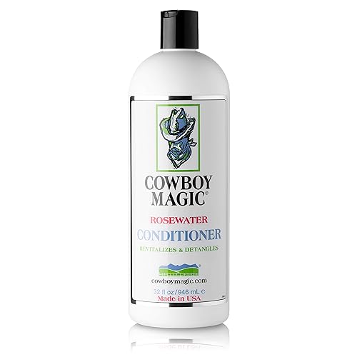 Cowboy Magic Rosewater Conditioner Revitalizes & Detangles 32 oz Beauty & Personal Care Cowboy Magic