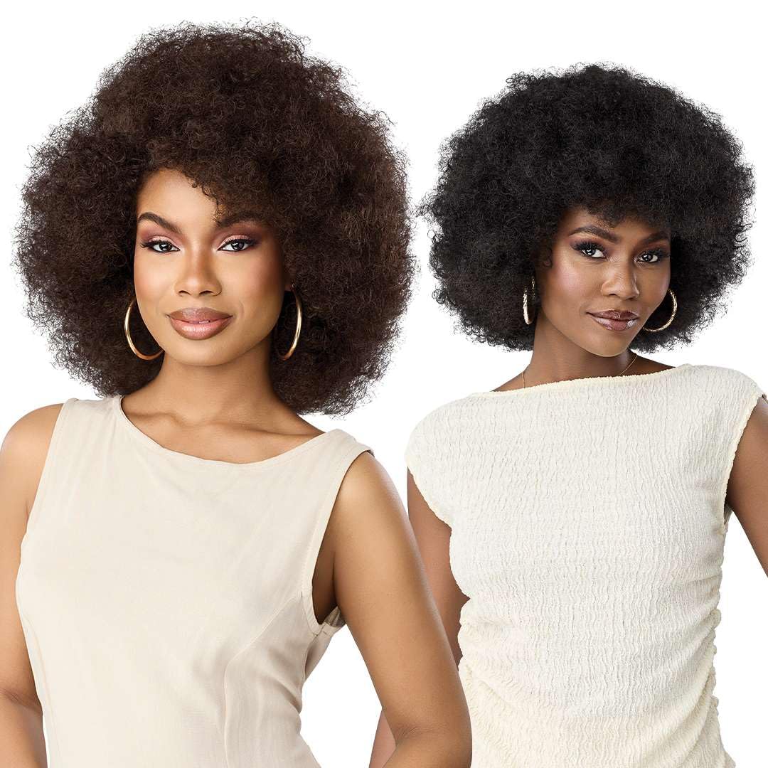 Outre Quick Weave Synthetic Half Wig - Kaia (MEDIUM BROWN 4)