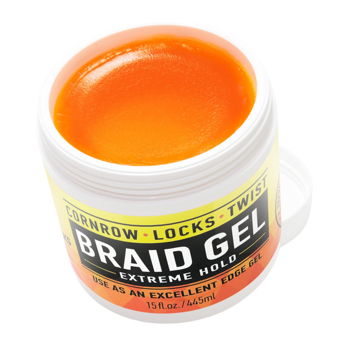 AllDay Locks Braid Gel (15 oz) | Extreme Hold, High Shine | Frizz & Flake-Free Edge Control | Tea Tree, Lavender, Peppermint Oil | Slick & Style Beauty & Personal Care AllDay Locks