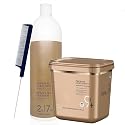 Blonde Me Lightener 9+ Bleach 800g with Blonde Me 2% / 7 Volume Developer 1L and Pin Tail Comb - Professional Hair Bleaching Kit for Subtle Lift Beauty & Personal Care M Hair Designs