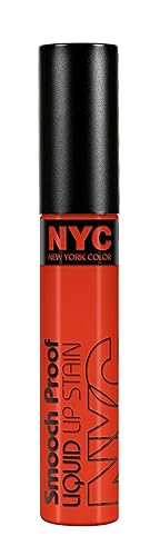 N.Y.C. New York Color Smooch Proof Liquid Lip Stain, Get Noticed !, 0.24 Fluid Ounce Beauty & Personal Care NYC