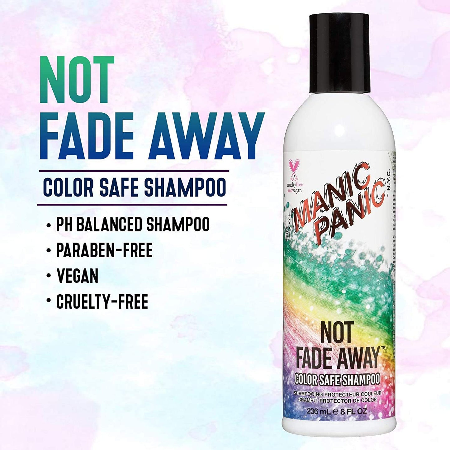 MANIC PANIC Shampoo & Conditioner Set for Color Treated Hair - Extend Color, Moisturize & Volumize - Repair Damaged Hair & Prevent Tangling - Sulfate Beauty & Personal Care MANIC PANIC