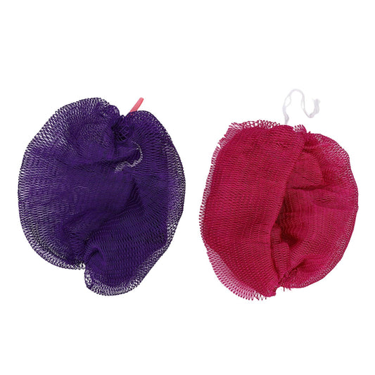 ZJchao African Exfoliating Sponge African Mesh Bath Scrubber Textured Nylon Body Scrubber for Back & Sensitive Skin with Elastic Stretchable Design 2 Beauty and Personal Care ZJchao